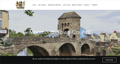 Desktop Screenshot of monmouth.gov.uk