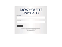 Tablet Screenshot of canto.monmouth.edu